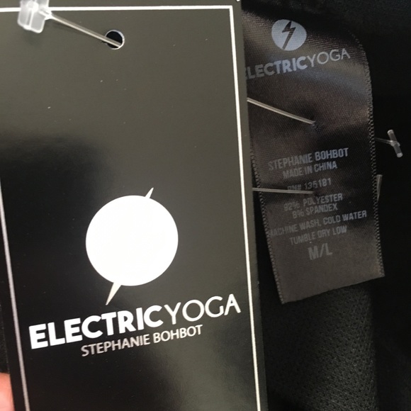 NEW ELECTRIC YOGA Eclipse Star Jersey Leggings - Picture 5 of 7
